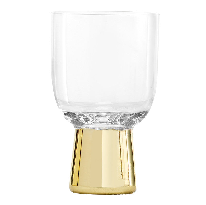 Gold Plated Modern Glass - Highball