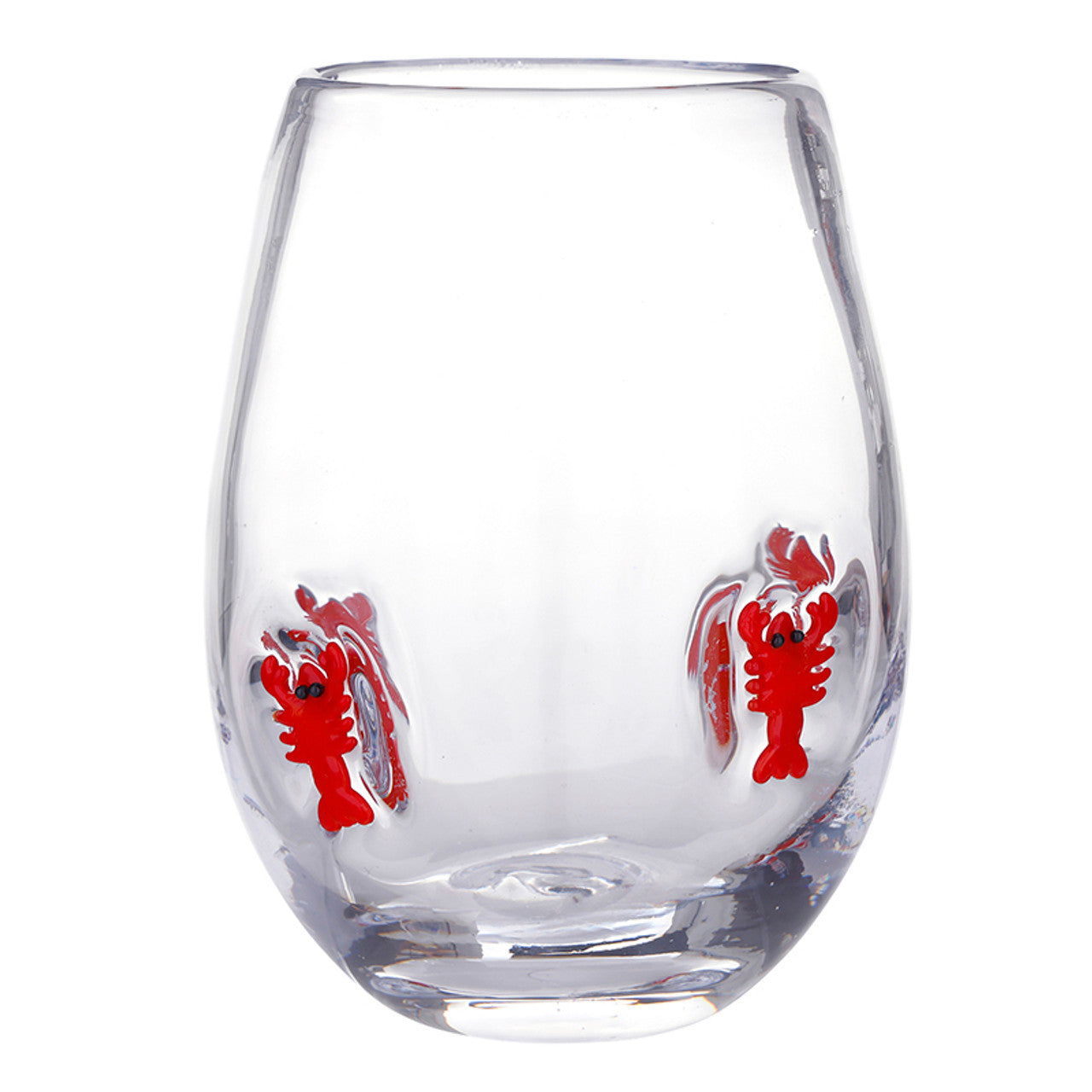 Icon Wine Glass - Lobster