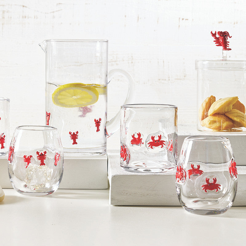 Icon Wine Glass - Crab