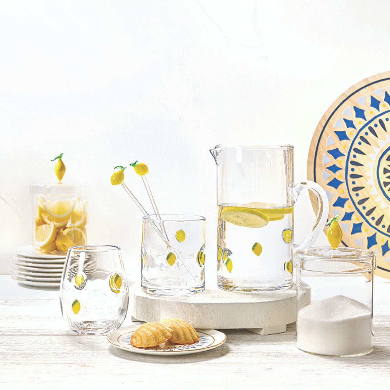 Glass Canister - Lemon