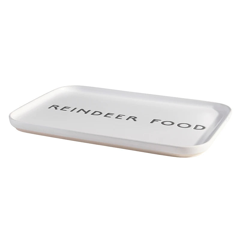 Ceramic Serving Platter - Reindeer Food