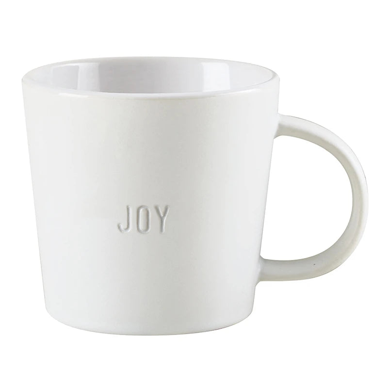 Face to Face Ceramic Coffee Mug - Joy