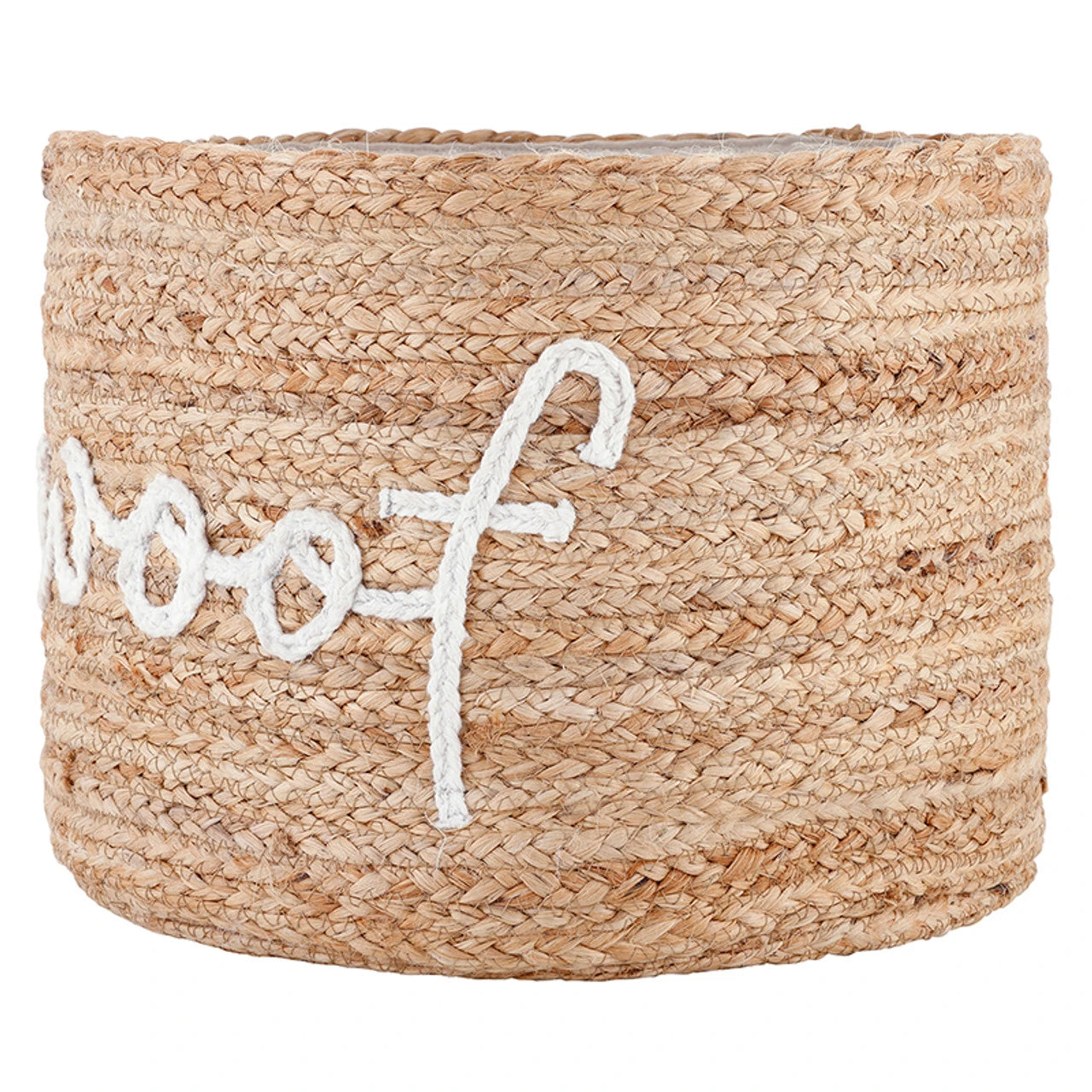 Face to Face Jute Basket - Woof