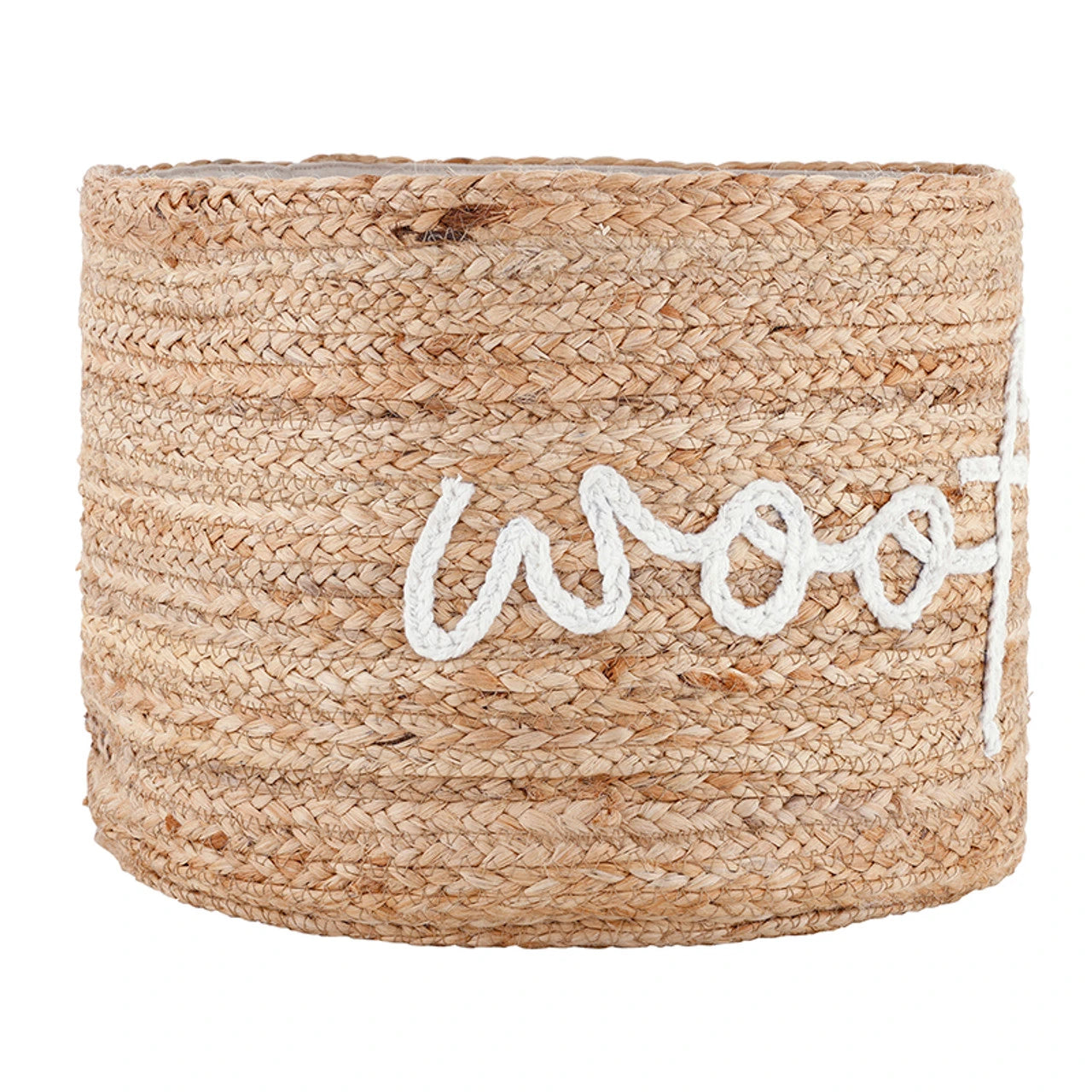 Face to Face Jute Basket - Woof