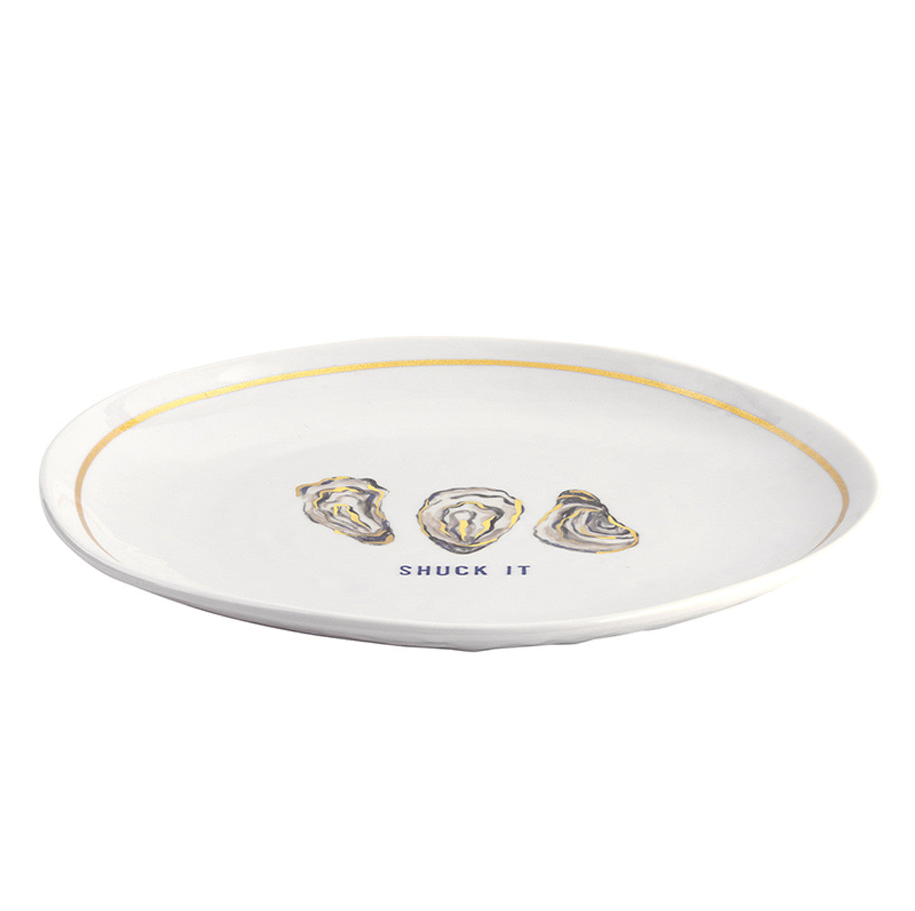 Melamine Appetizer Plate - Shuck It