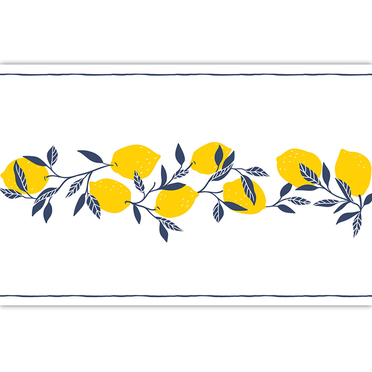 Paper Table Runner - Lemon