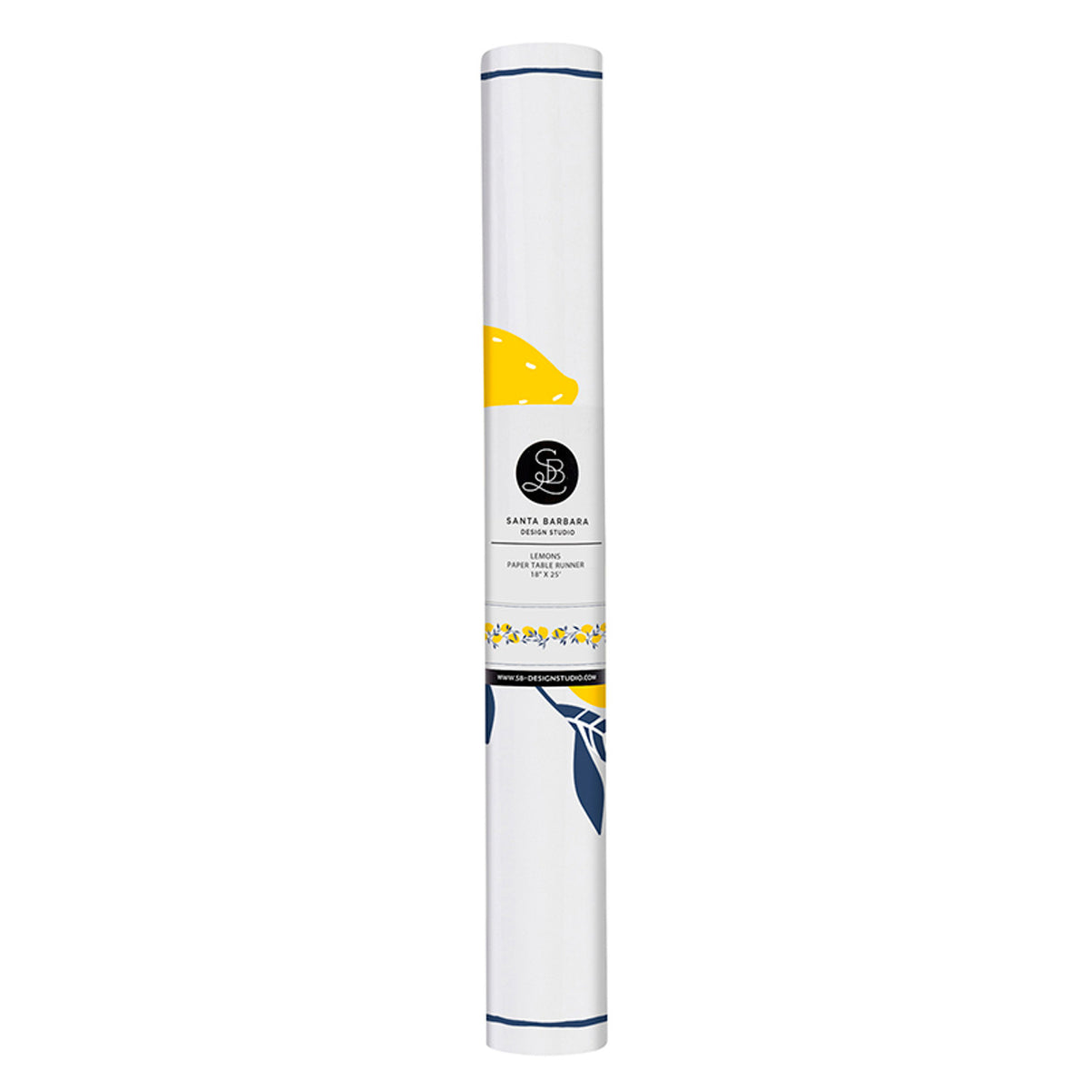 Paper Table Runner - Lemon