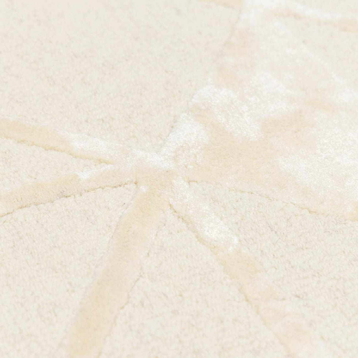 Jevau Beige Geometric Hand Tufted Wool Area Rug - Clearance
