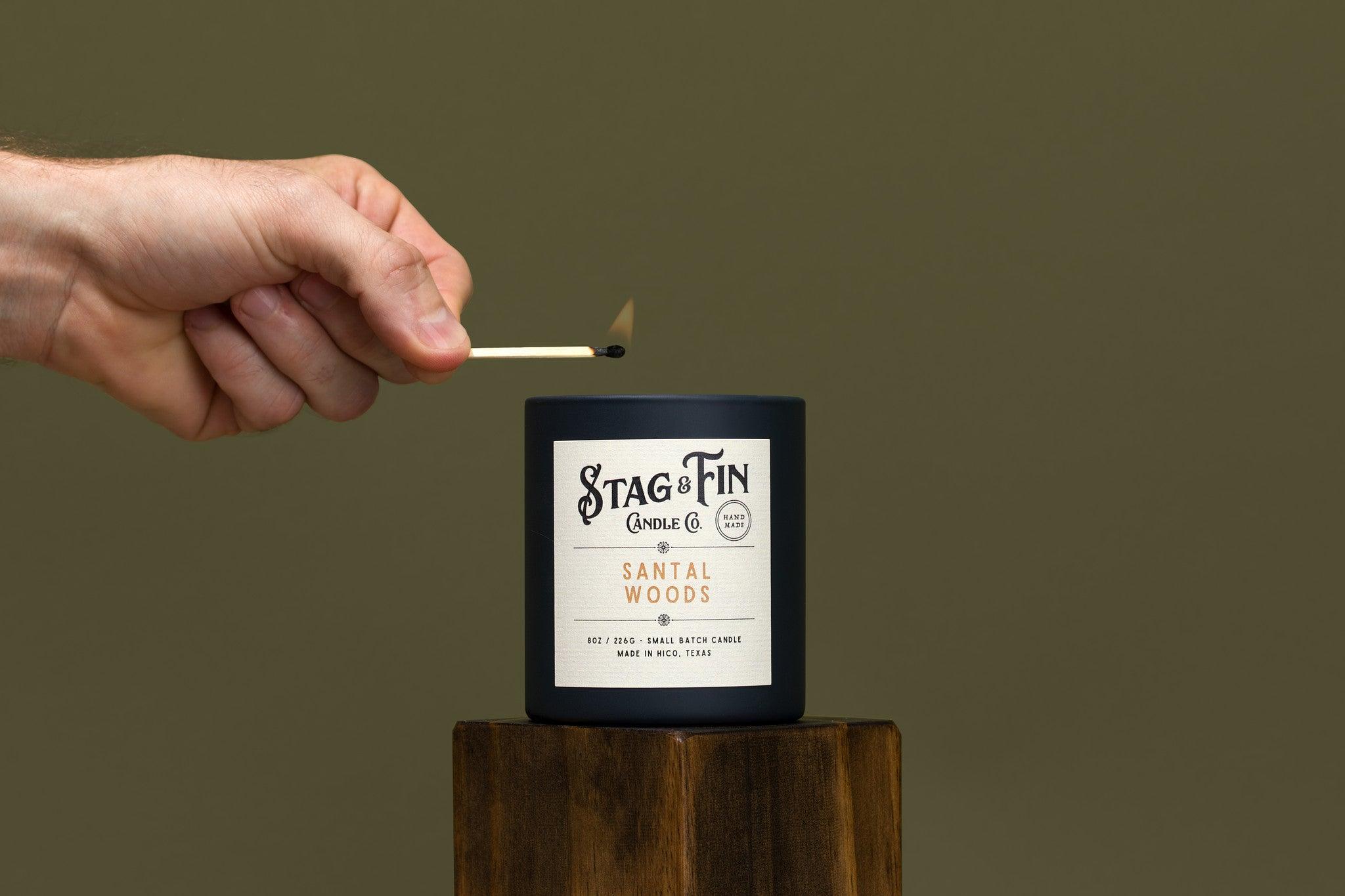 Santal Woods - 8oz. Candle