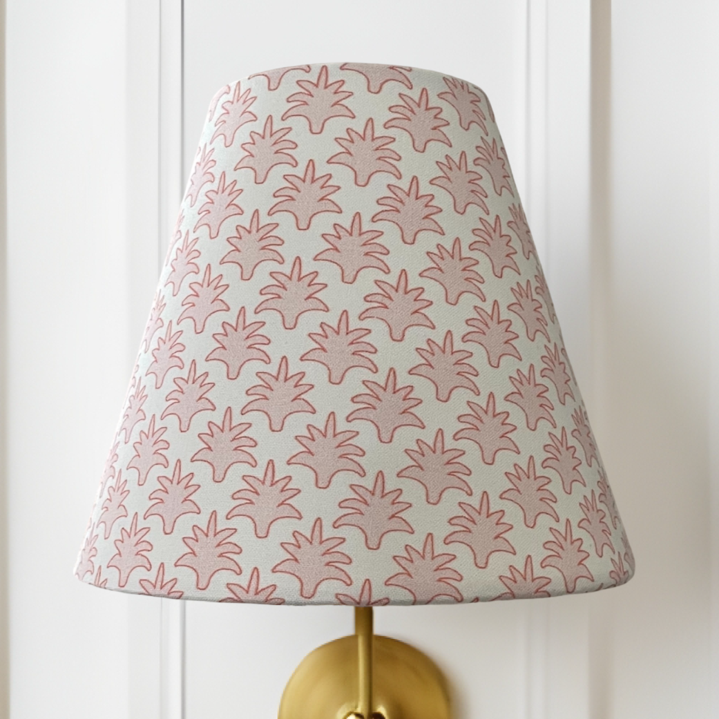 Pink Sconce Shade in Whitney