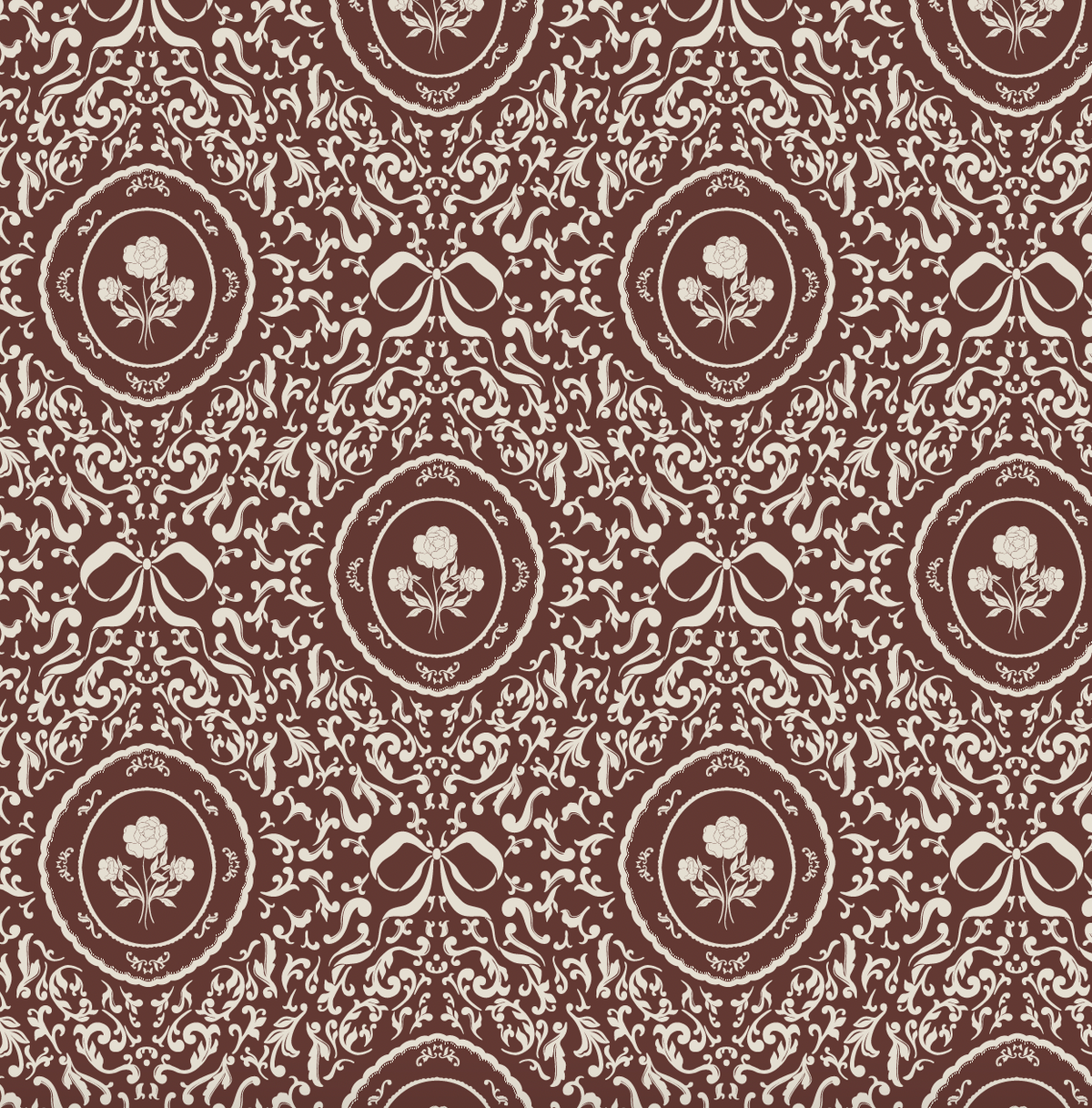 Louise Wallpaper by Ali Anni