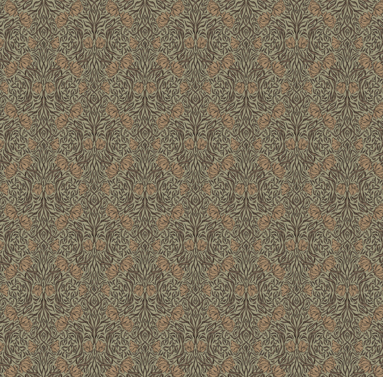 Amberly Wallpaper by Aubrey Fairchild