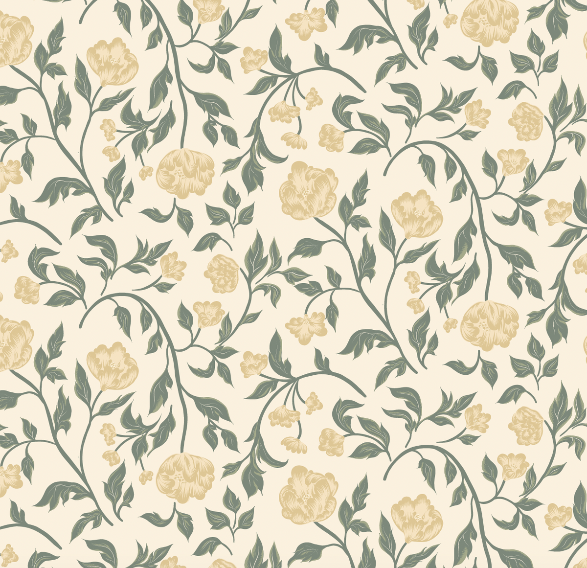 Lillian Wallpaper by Ali Anni
