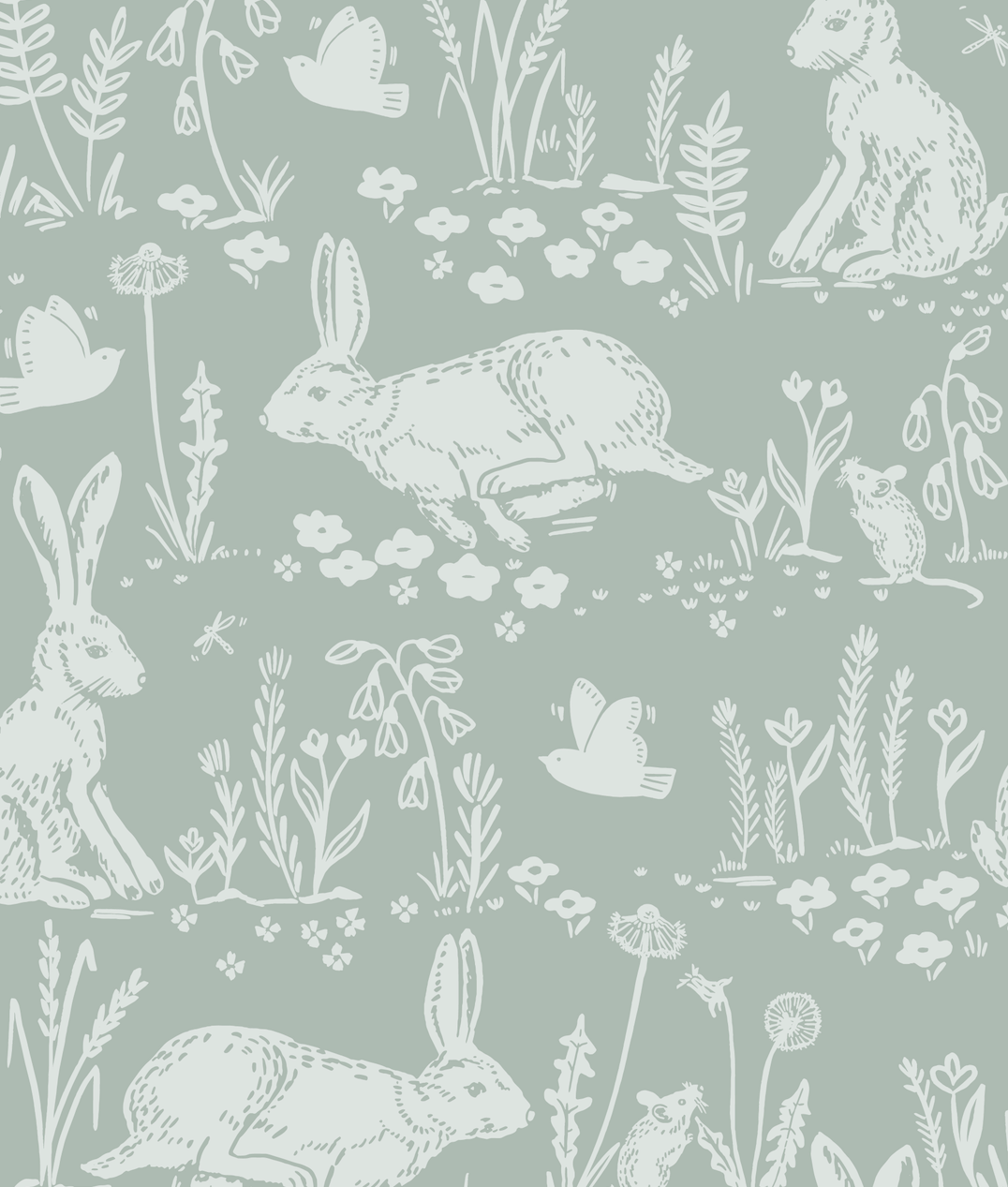Thumper Wallpaper by Hufton Studio