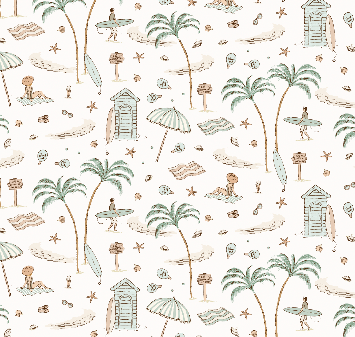 Reef Wallpaper by Eva Catherina