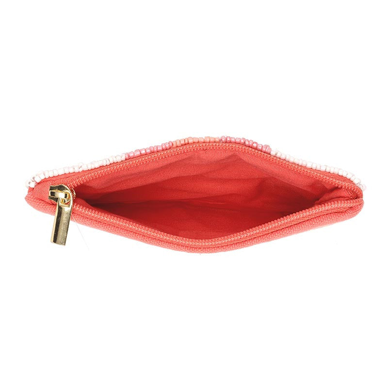 Beaded Pouch - Mahj Money