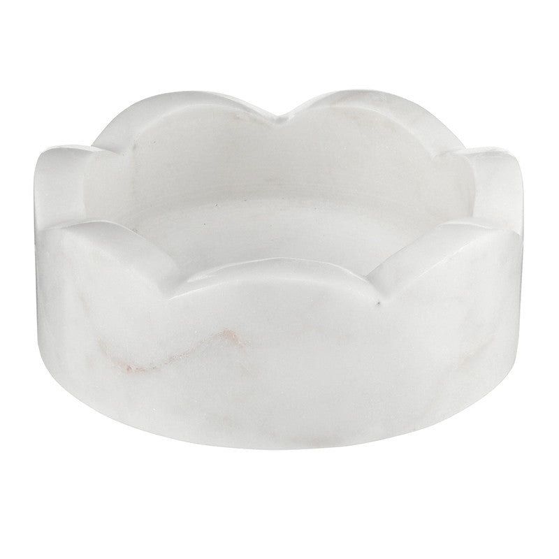 Face to Face Marble Catch-All Tray - Scallop - Small