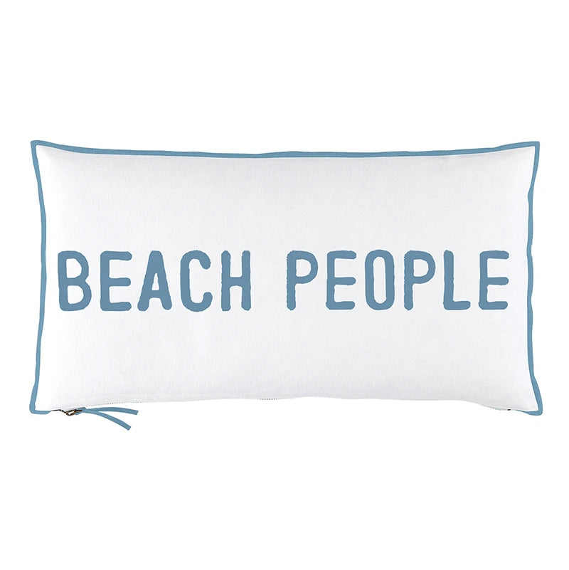 Face to Face Lumbar Pillow - We Are Beach People