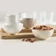 Face to Face Ceramic Dip Bowls - Scallop - Set of 3