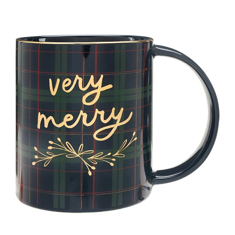 Wide Handle Mug - Very Merry