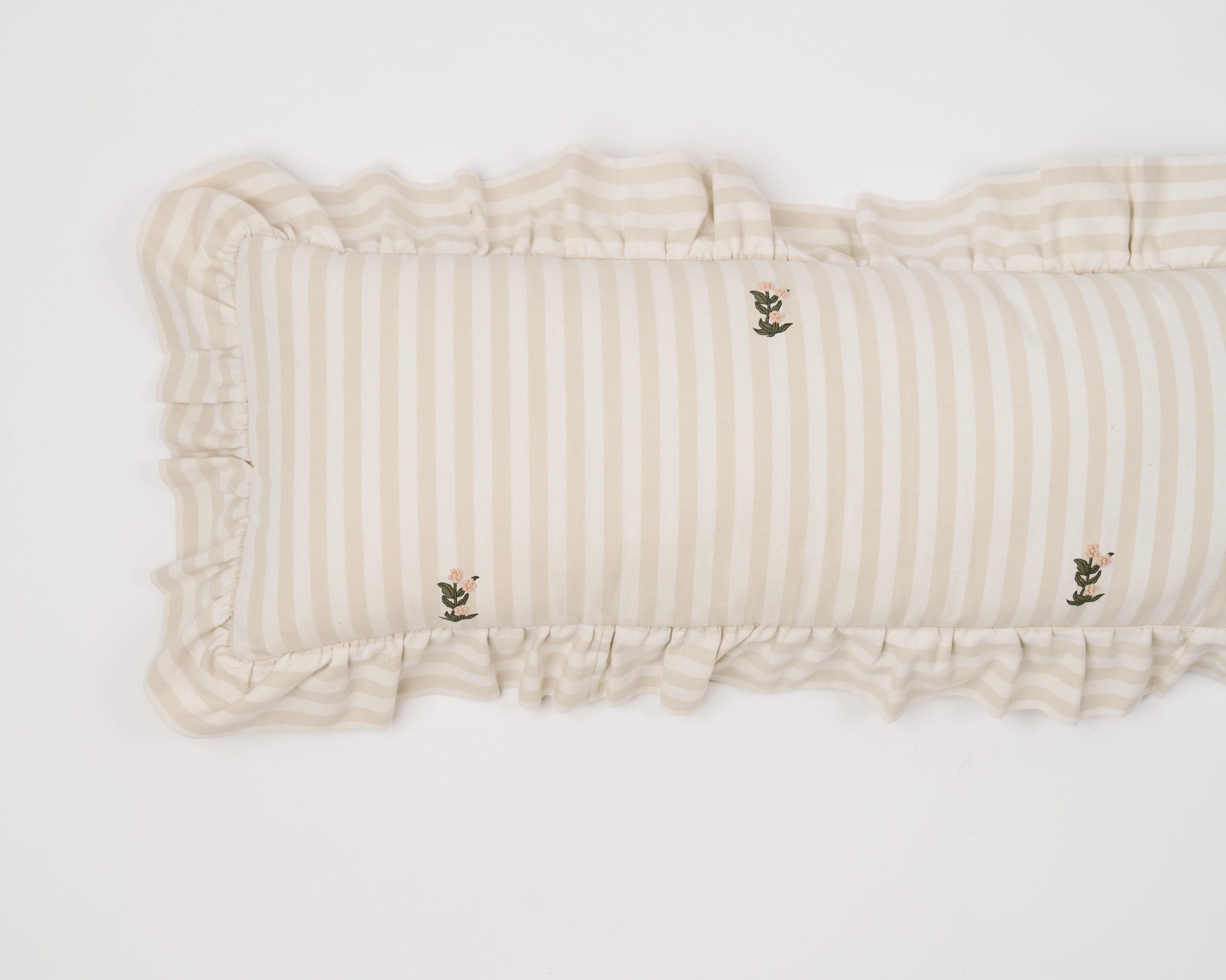 Frances Ruffled Lumbar Pillow