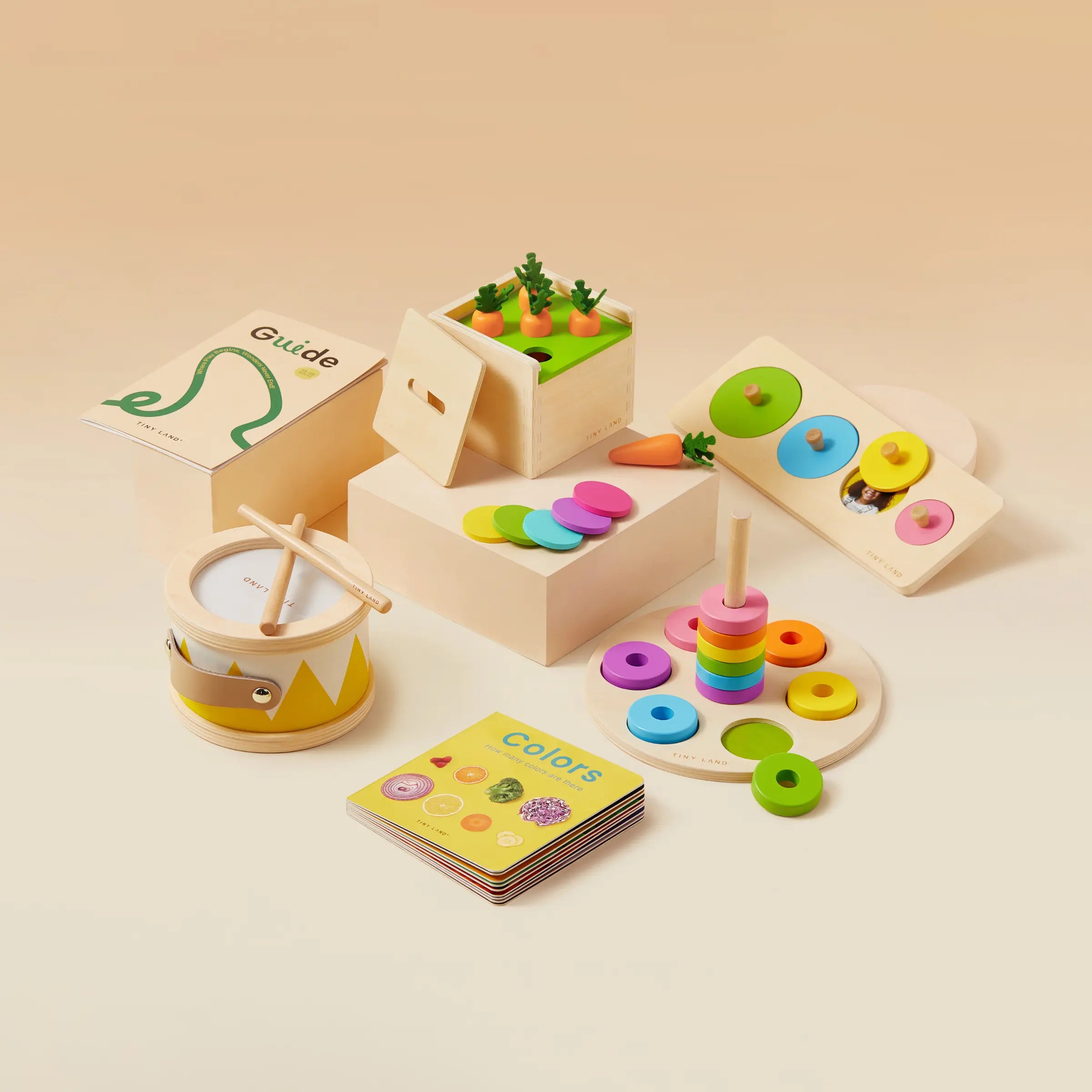 Tiny Land® Montessori Toys for Toddlers (13–15 Months) – Montessori Play Kits
