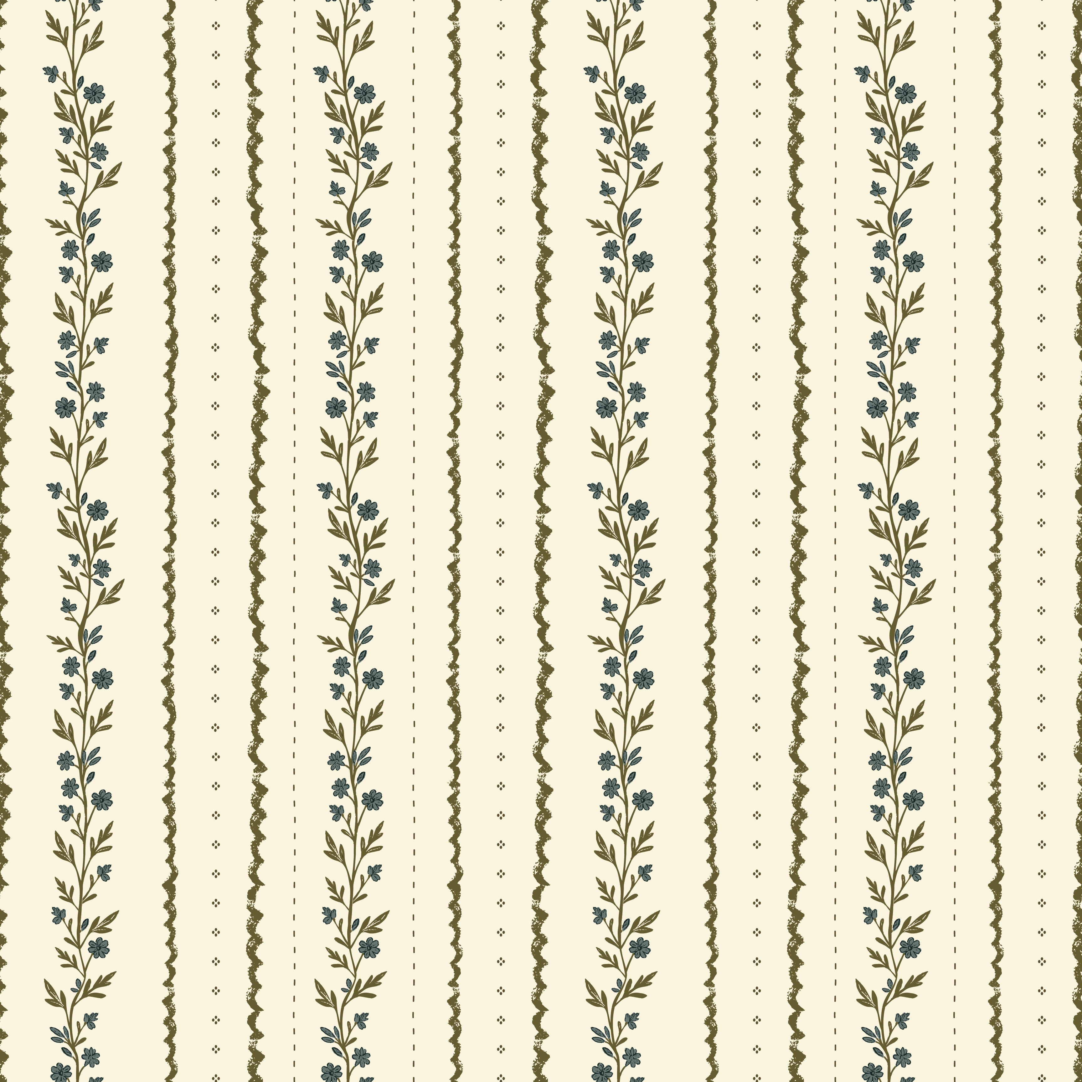 Tova Wallpaper by The Feral Flower