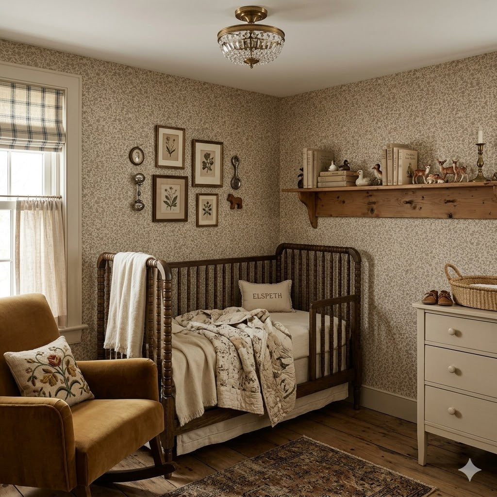 Beverly Wallpaper by Daphne and Sage