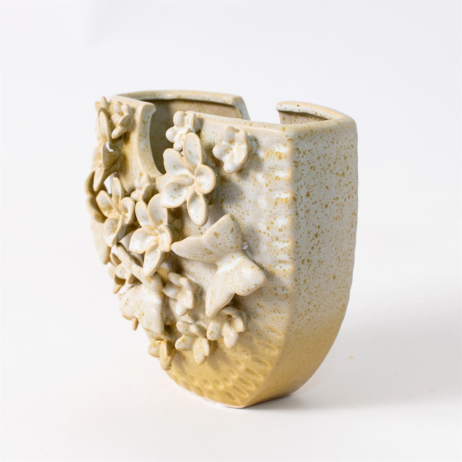 Vase - Applied Butterfly Design
