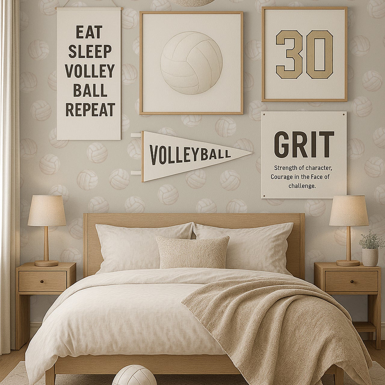 Volley Wallpaper by Hailey Kiefer