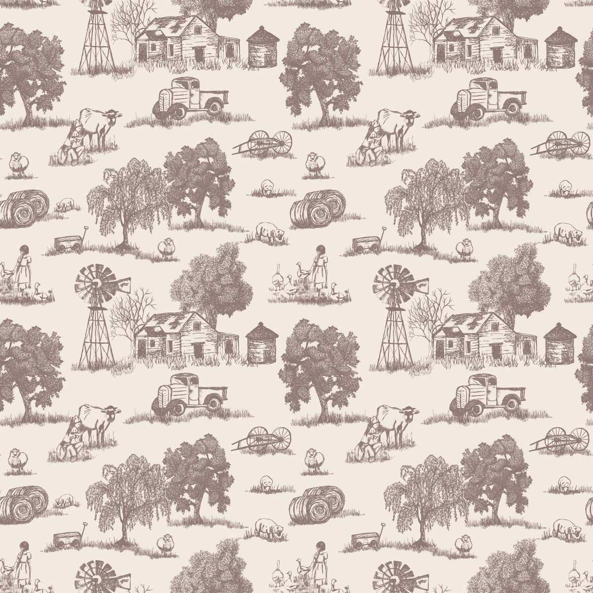 Winona Wallpaper by Hannah Langford Design