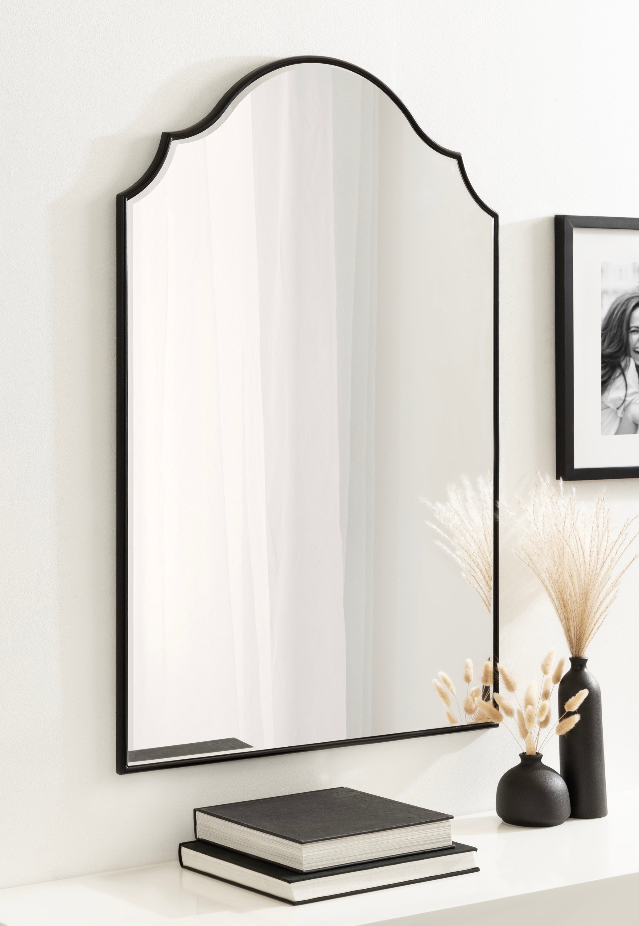 Leanna Framed Arch Wall Mirror