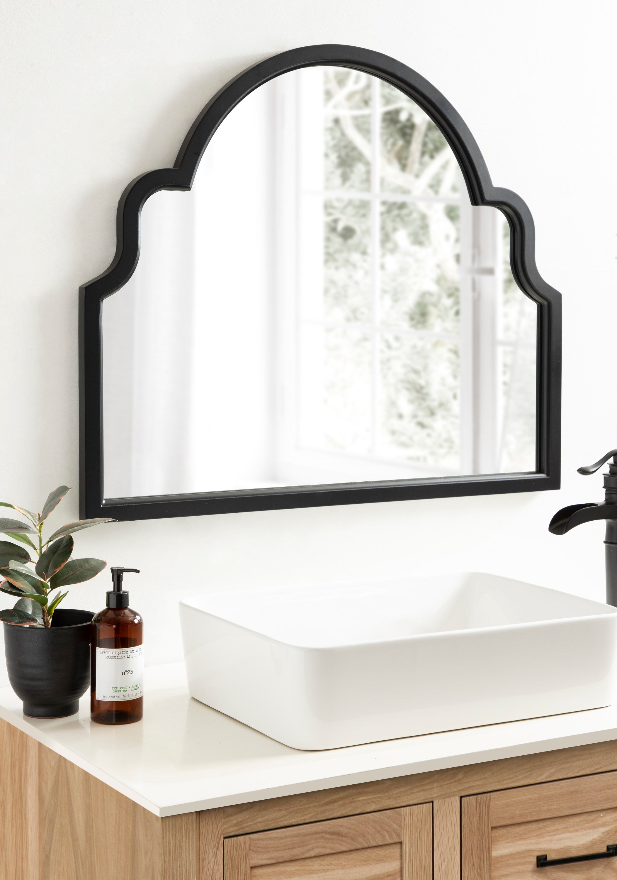 Hogan Arch Framed Mirror