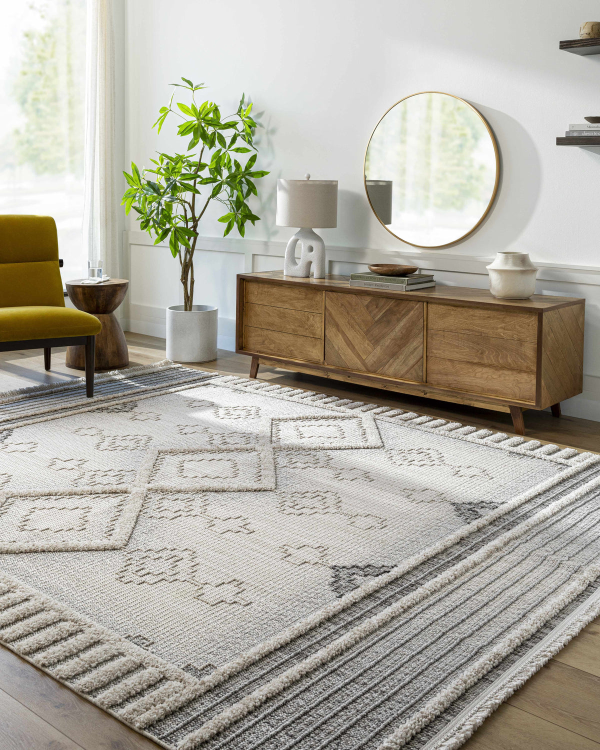 Amaga High-Low Rustic Rug