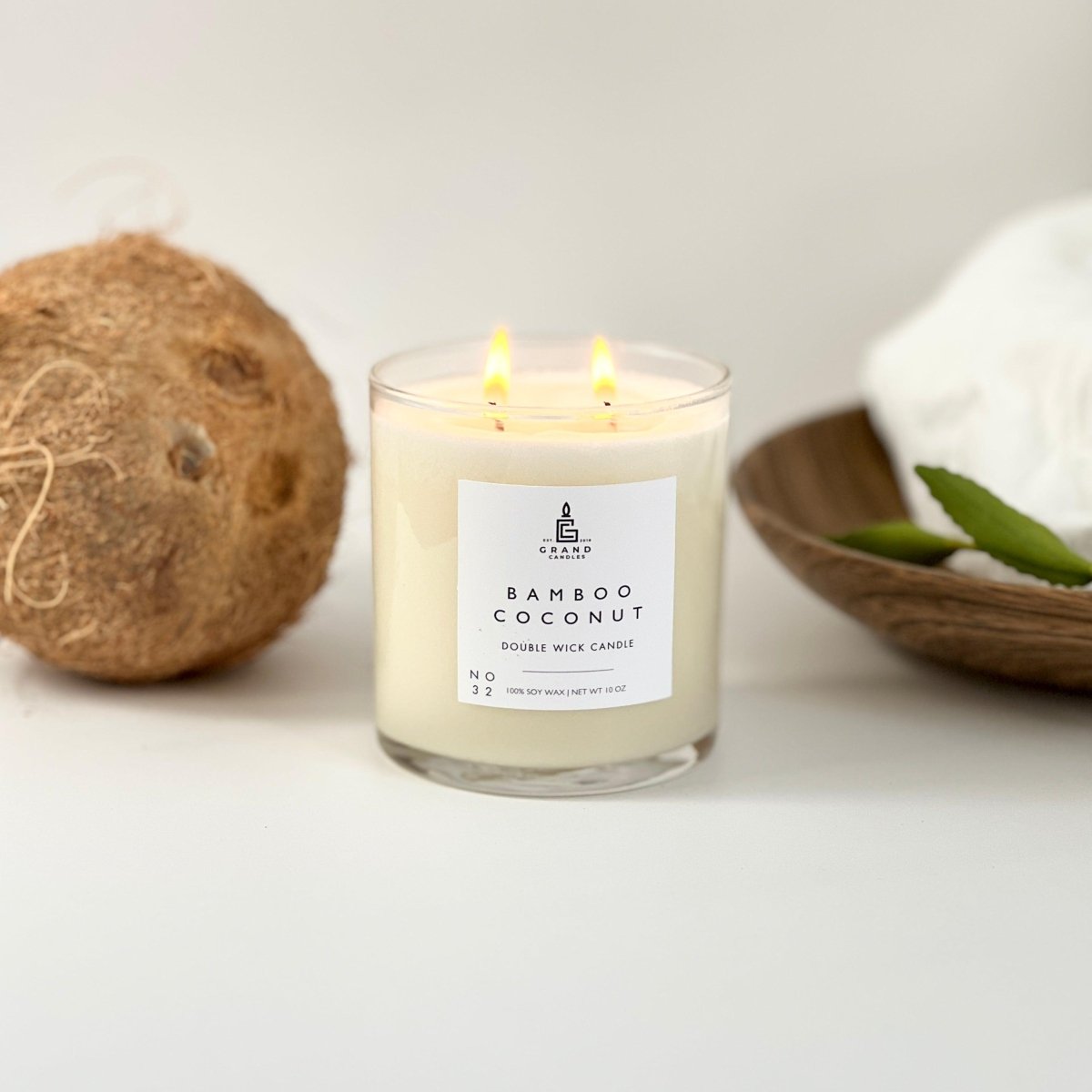 Bamboo Coconut Soy Candle