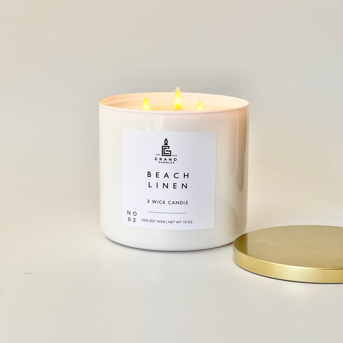 Beach Linen Soy Candle