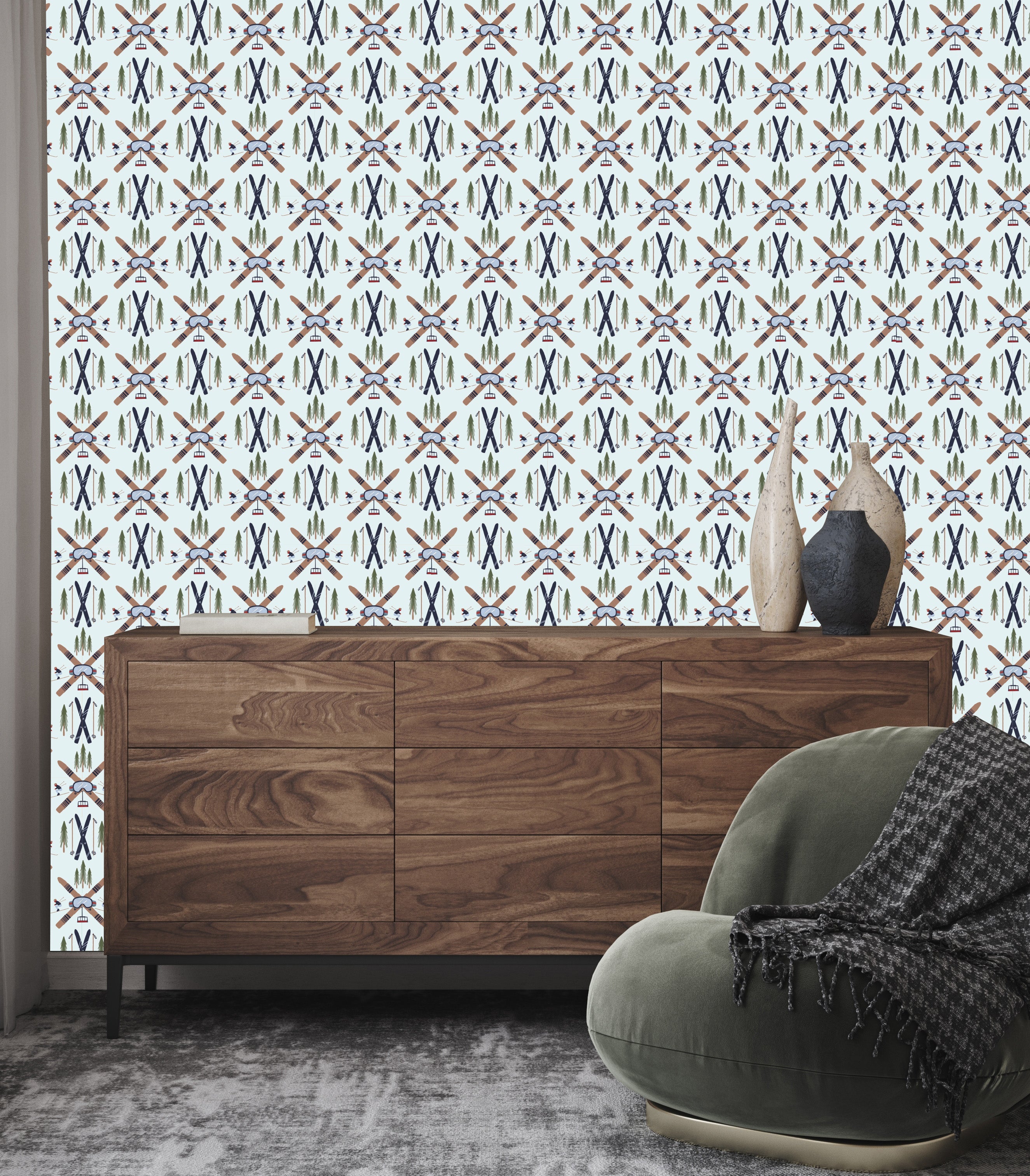 Slopes Wallpaper by Kristie Vargo