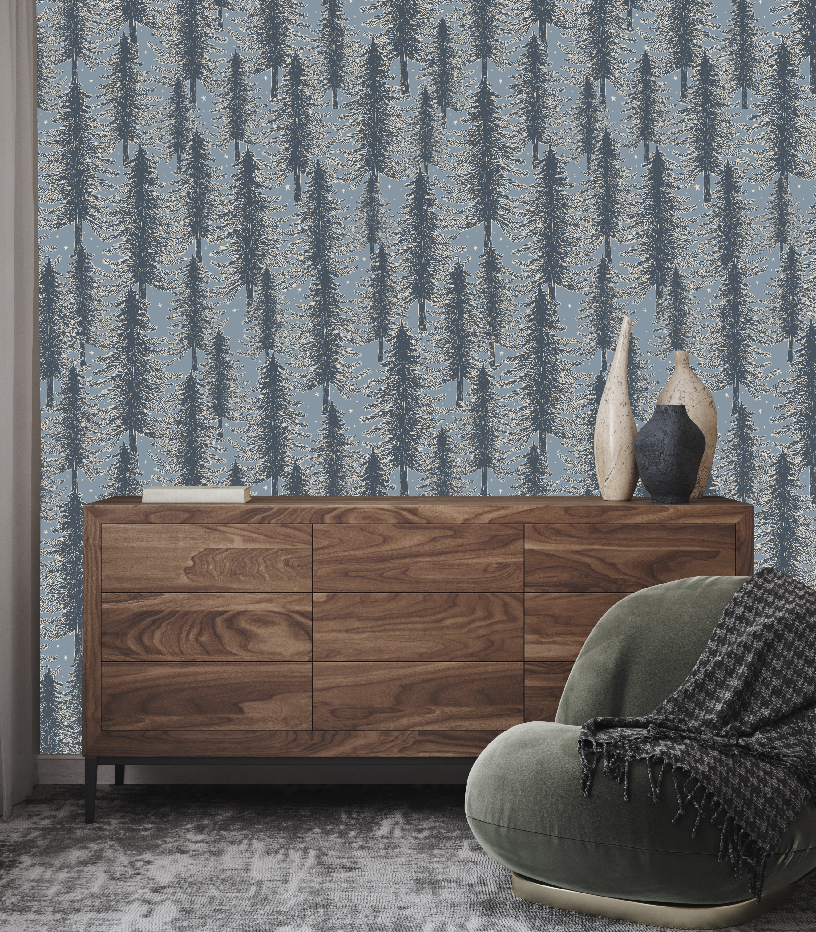 Mason Wallpaper by Brittany Polatis Design