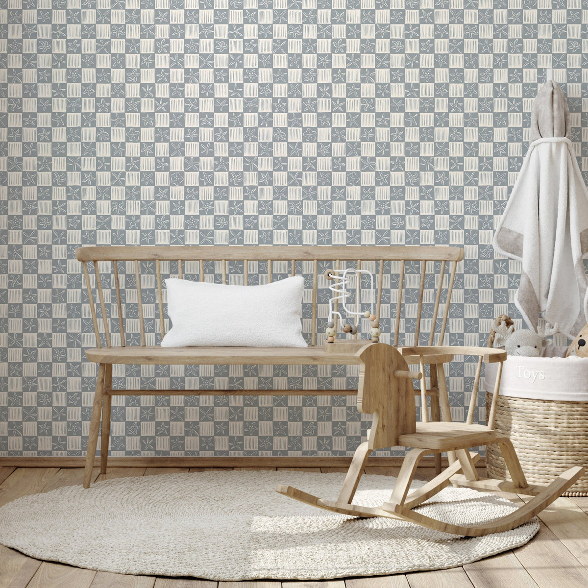 Shellie Wallpaper by Niranjana Mani Design