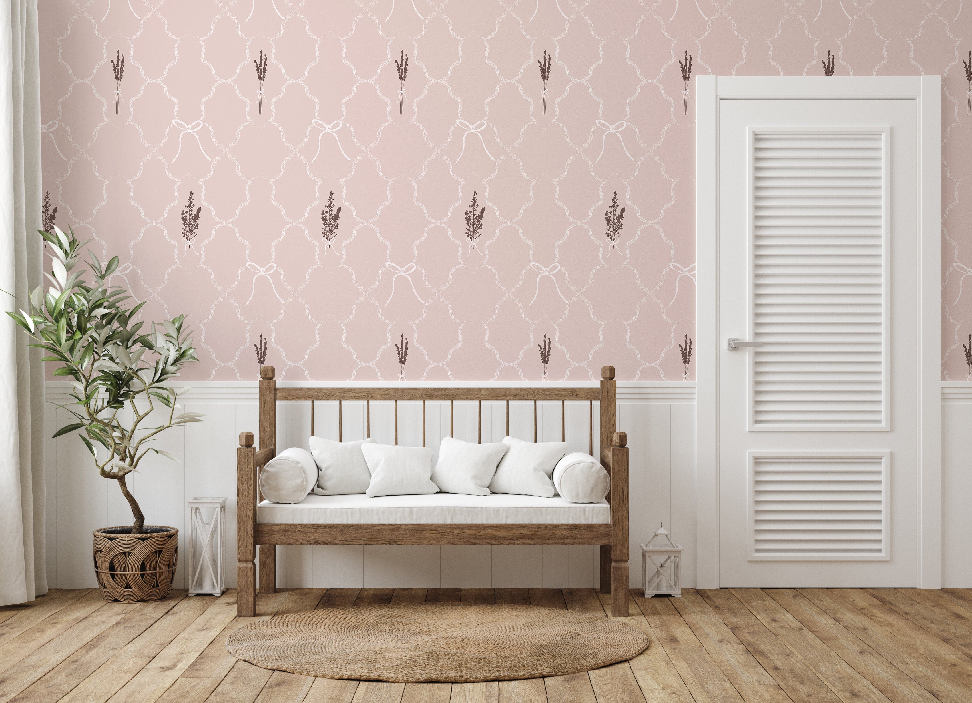 Livingston Wallpaper by Rusky Rose by Amy