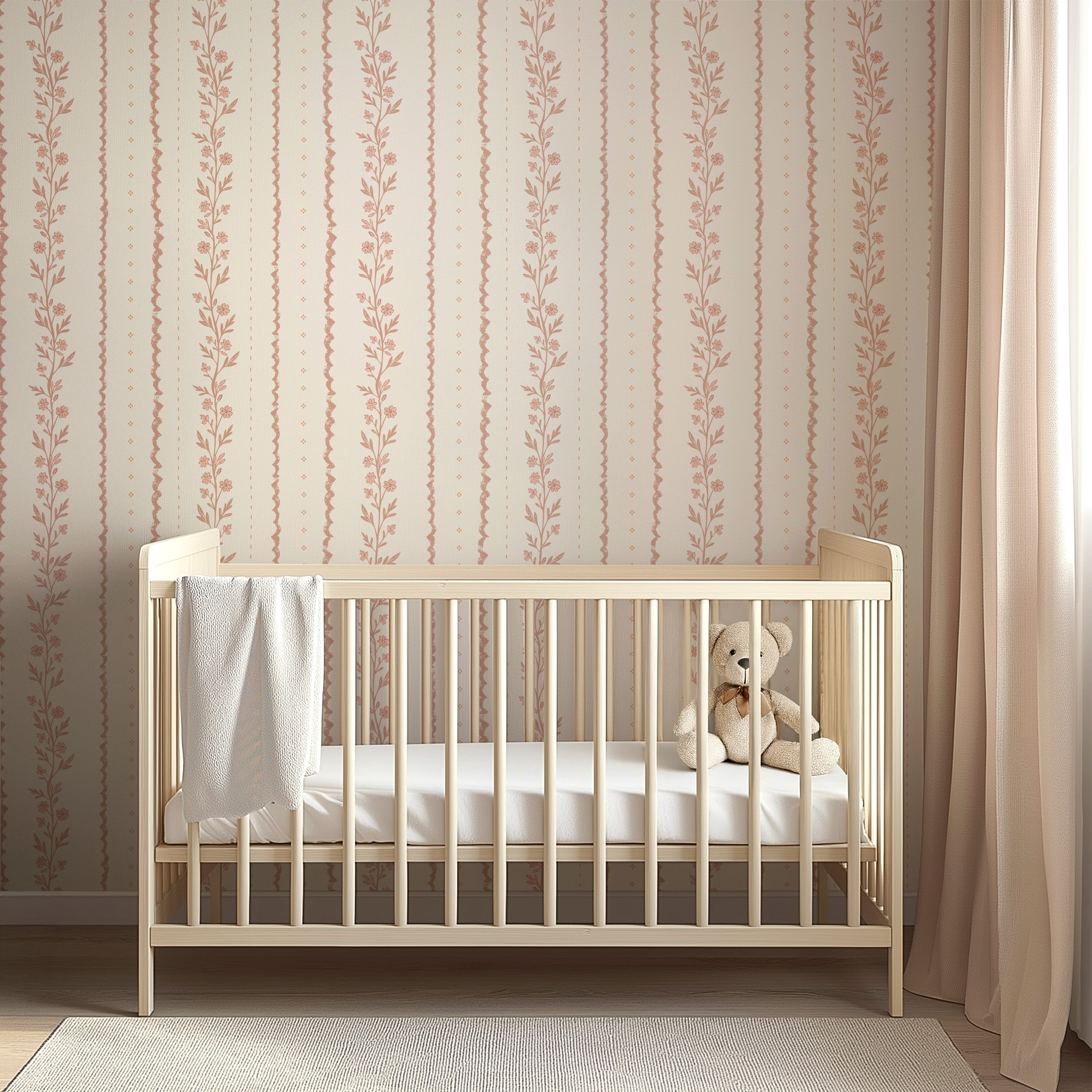 Tova Wallpaper by The Feral Flower