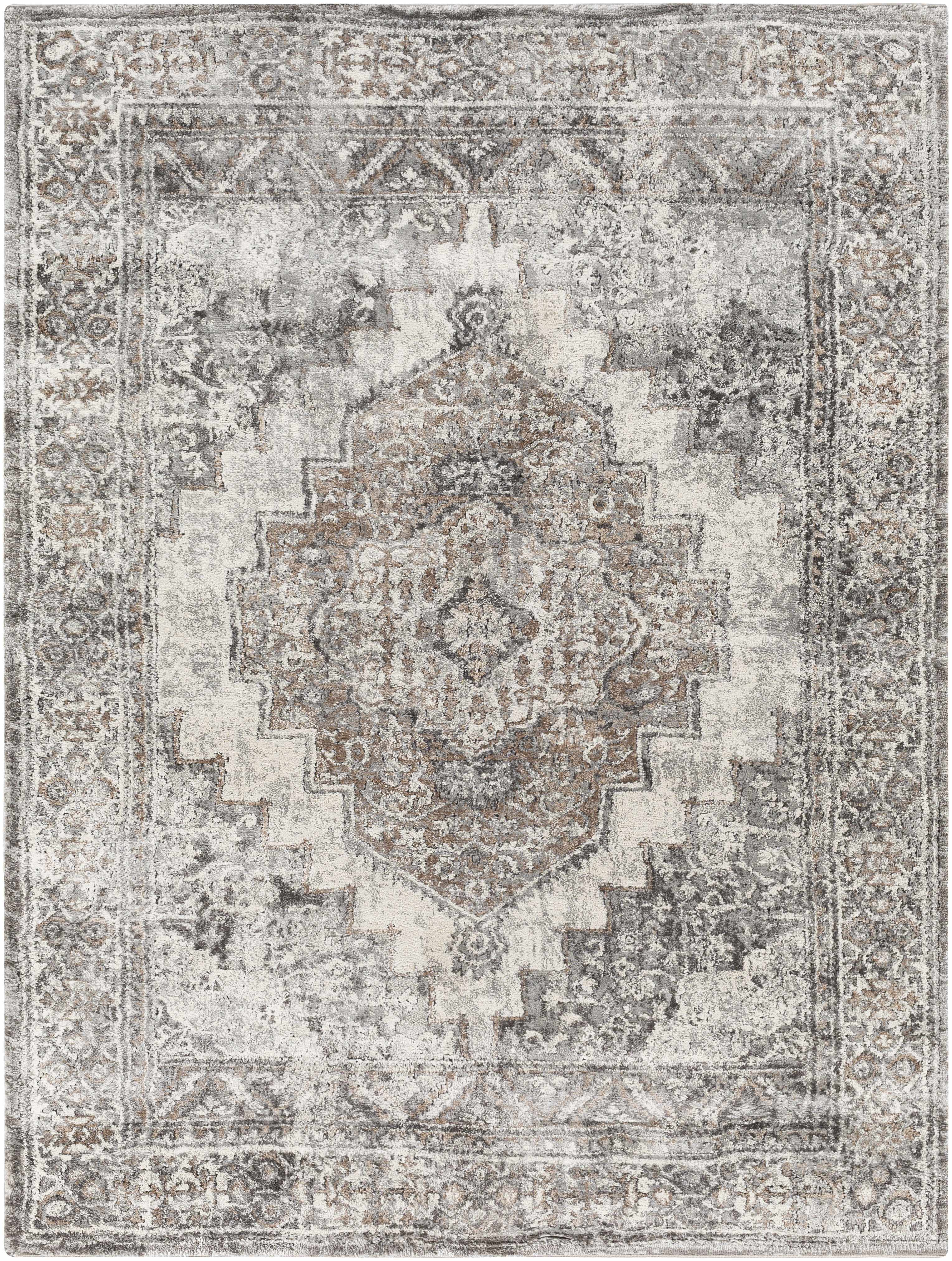 Manaring Charcoal Luxe Thick Area Rug
