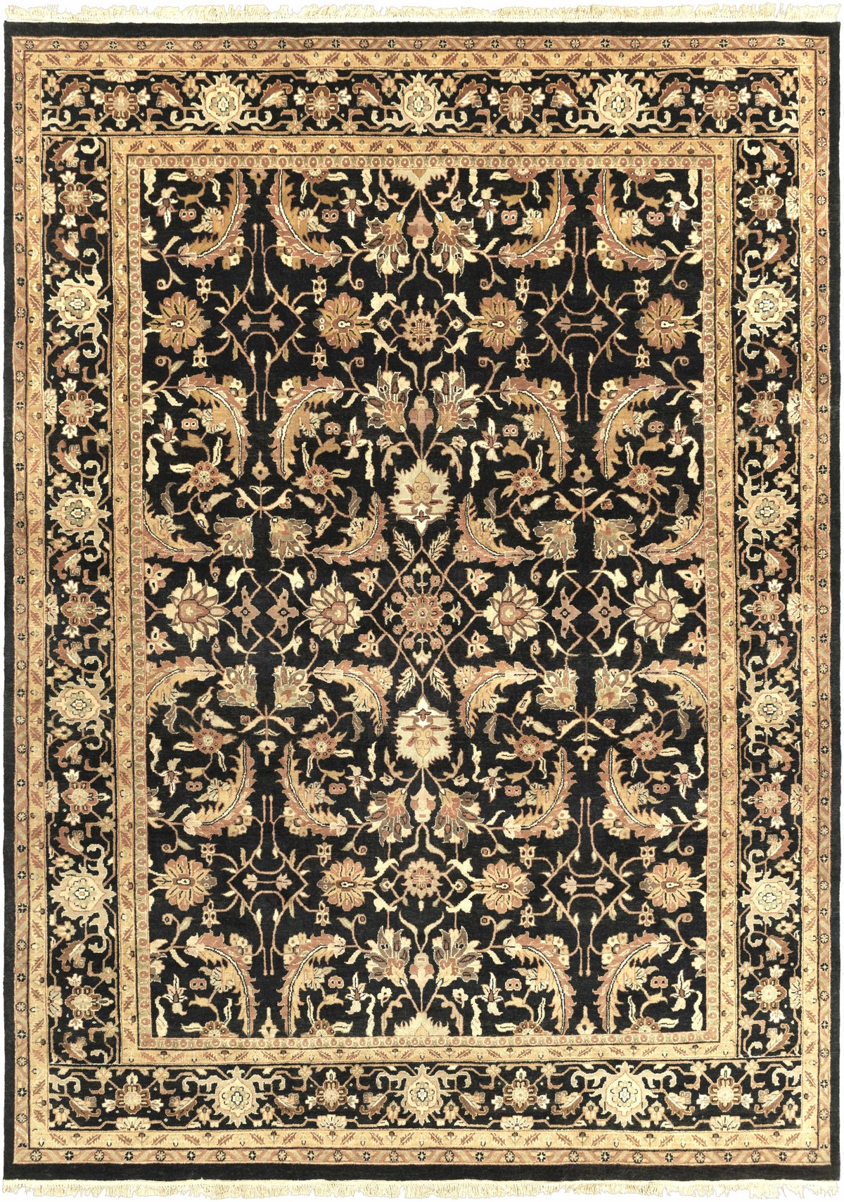 Black&Gold Premium Wool Rug - Clearance