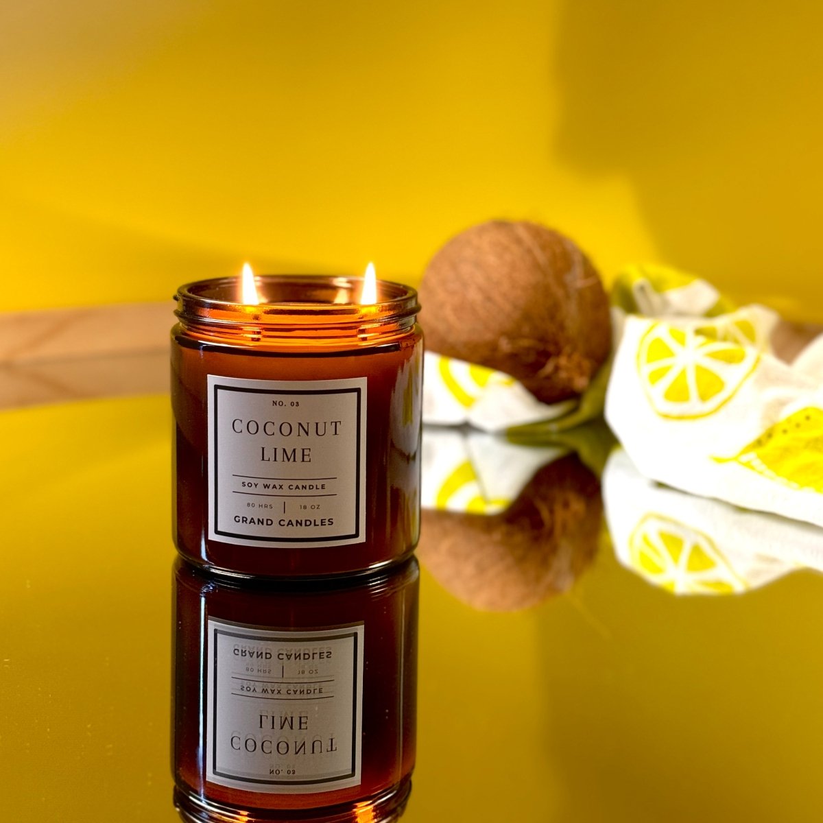 Coconut Lime Soy Candle