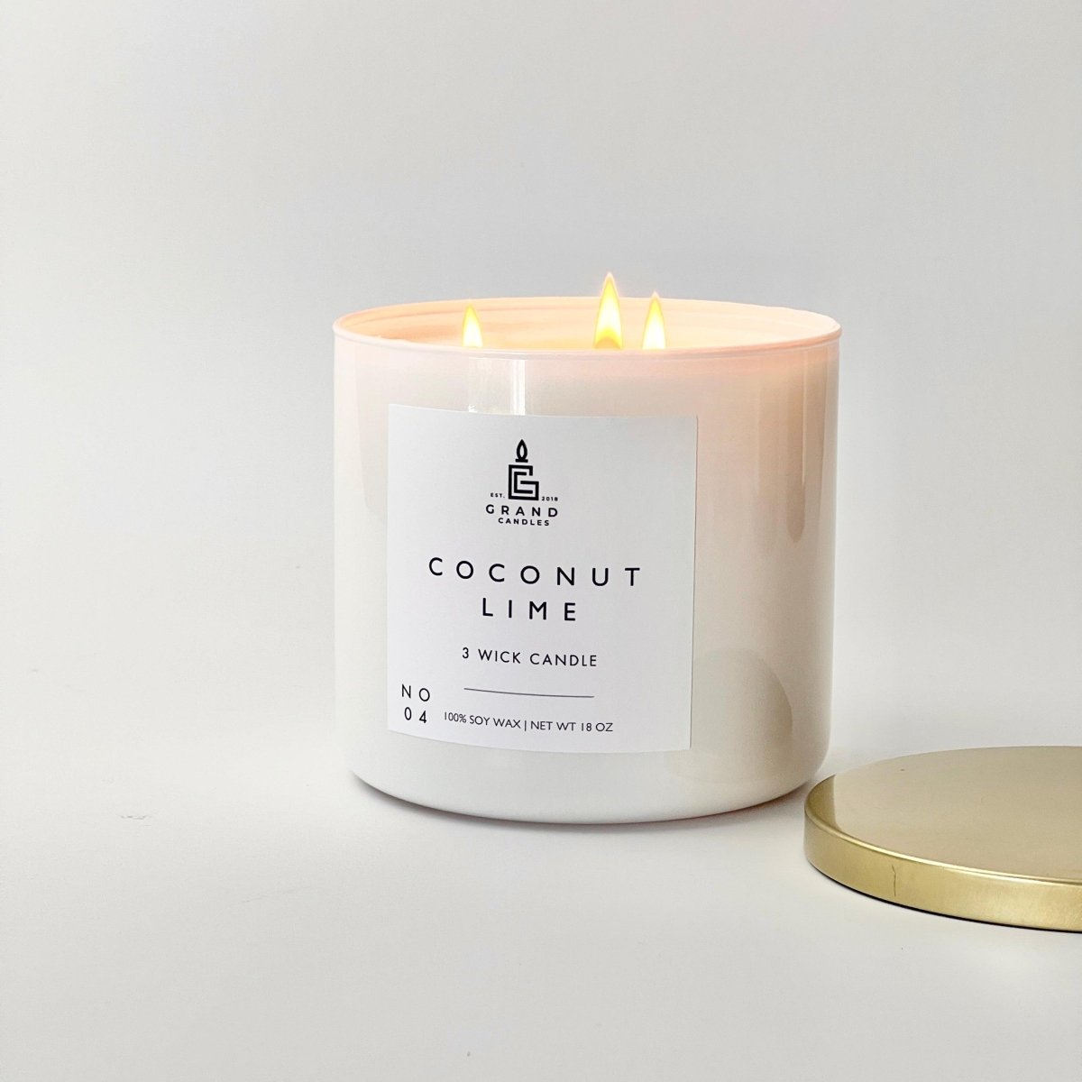 Coconut Lime Soy Candle
