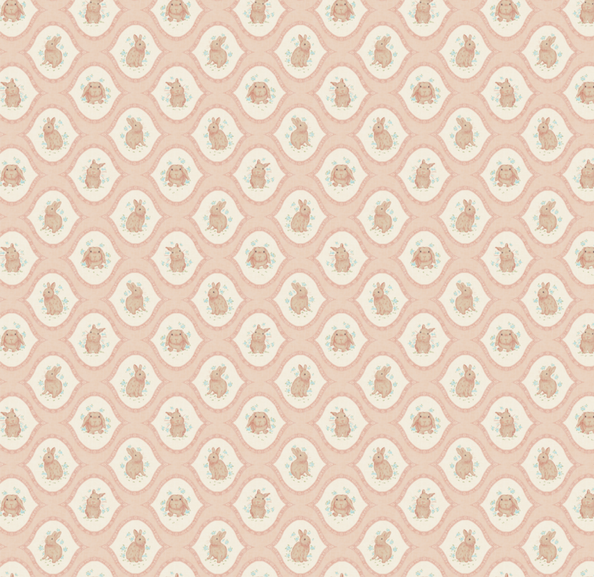 Poppie Wallpaper by Niranjana Mani Design