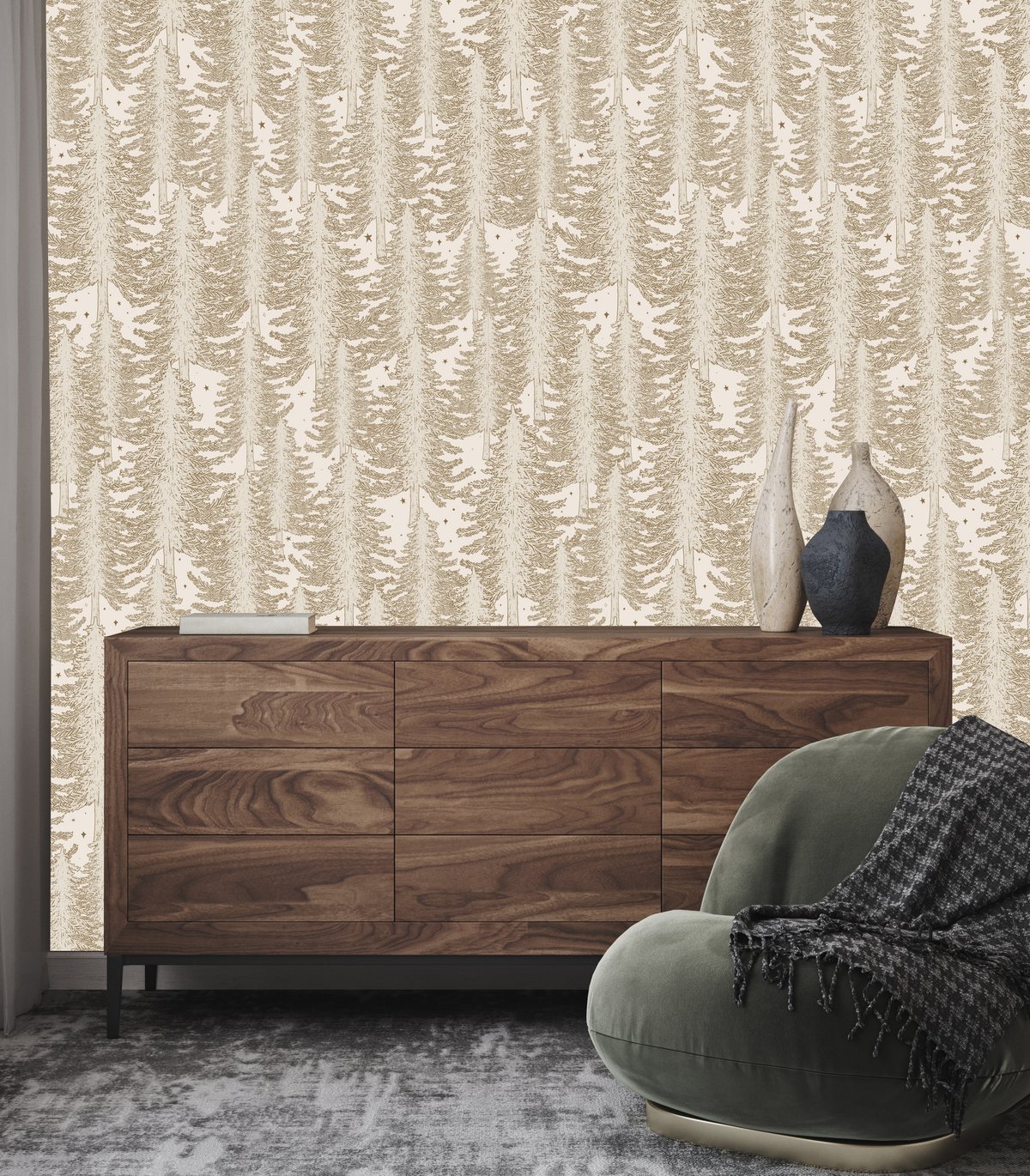 Mason Wallpaper by Brittany Polatis Design