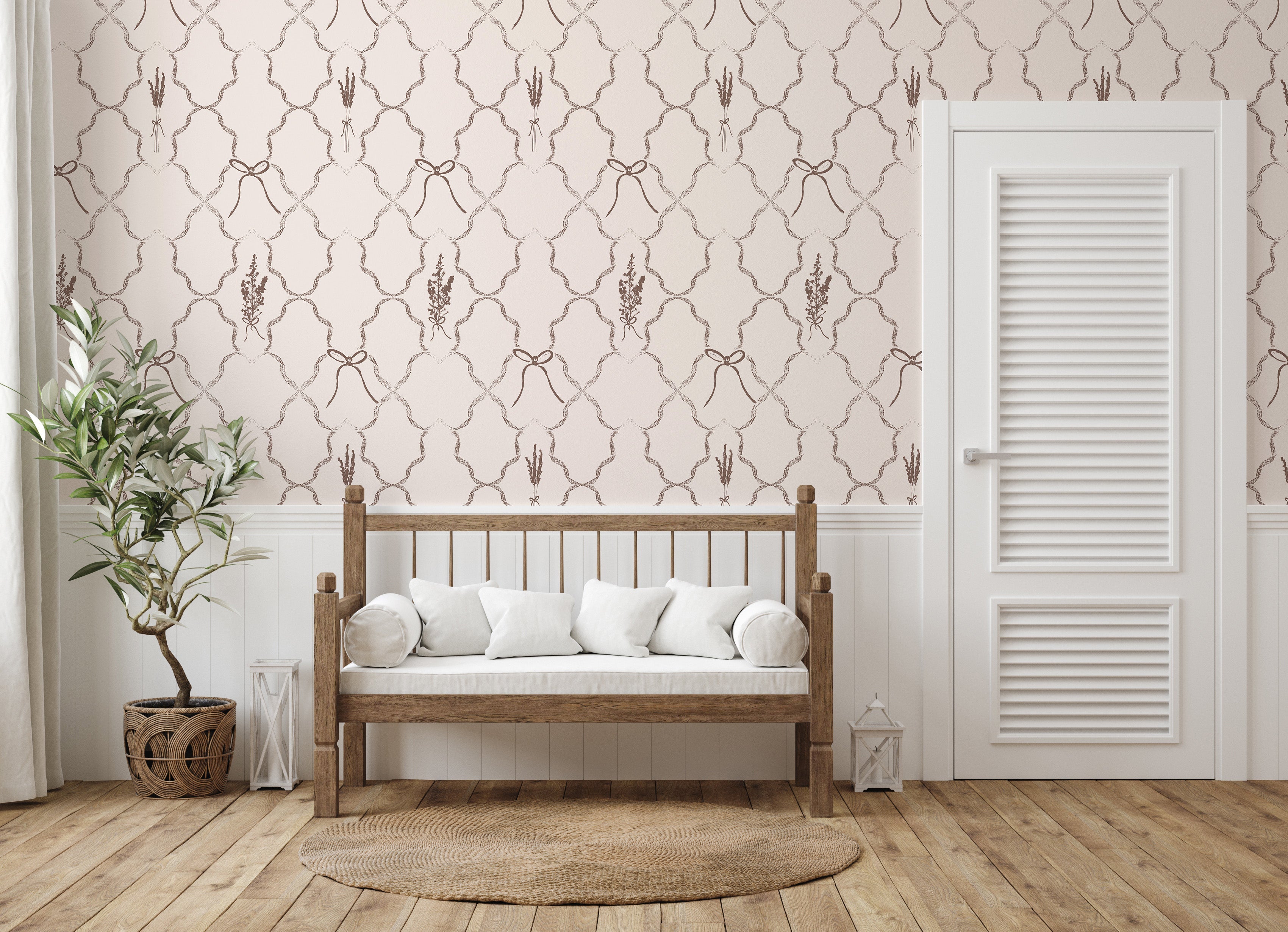 Livingston Wallpaper by Rusky Rose by Amy