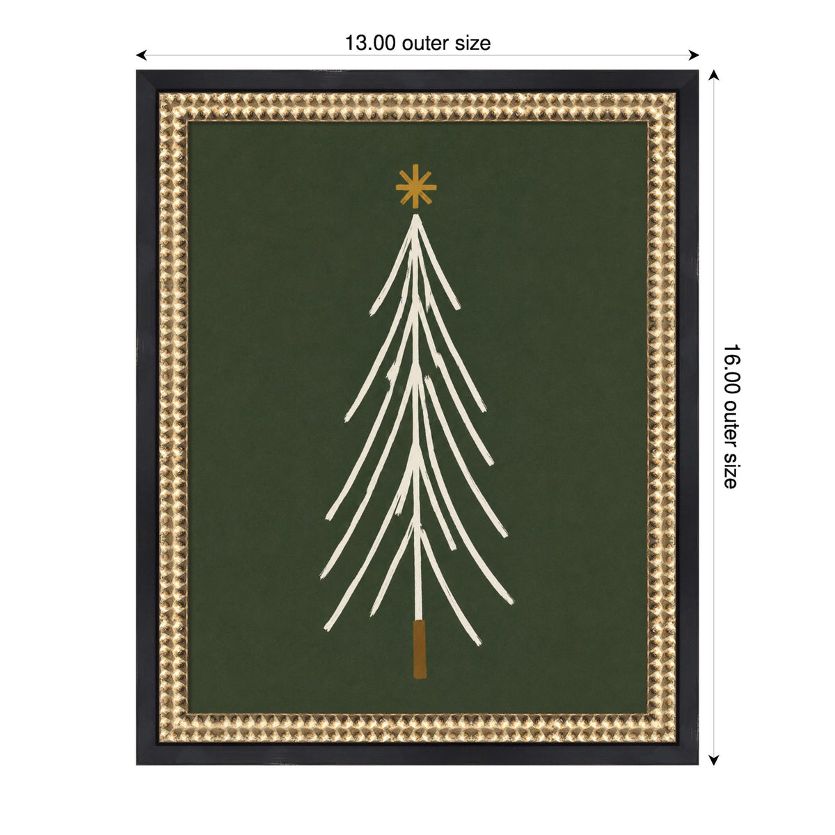Minimalist Tree by Laura Moss Framed Mounted Canvas Wall Art Print