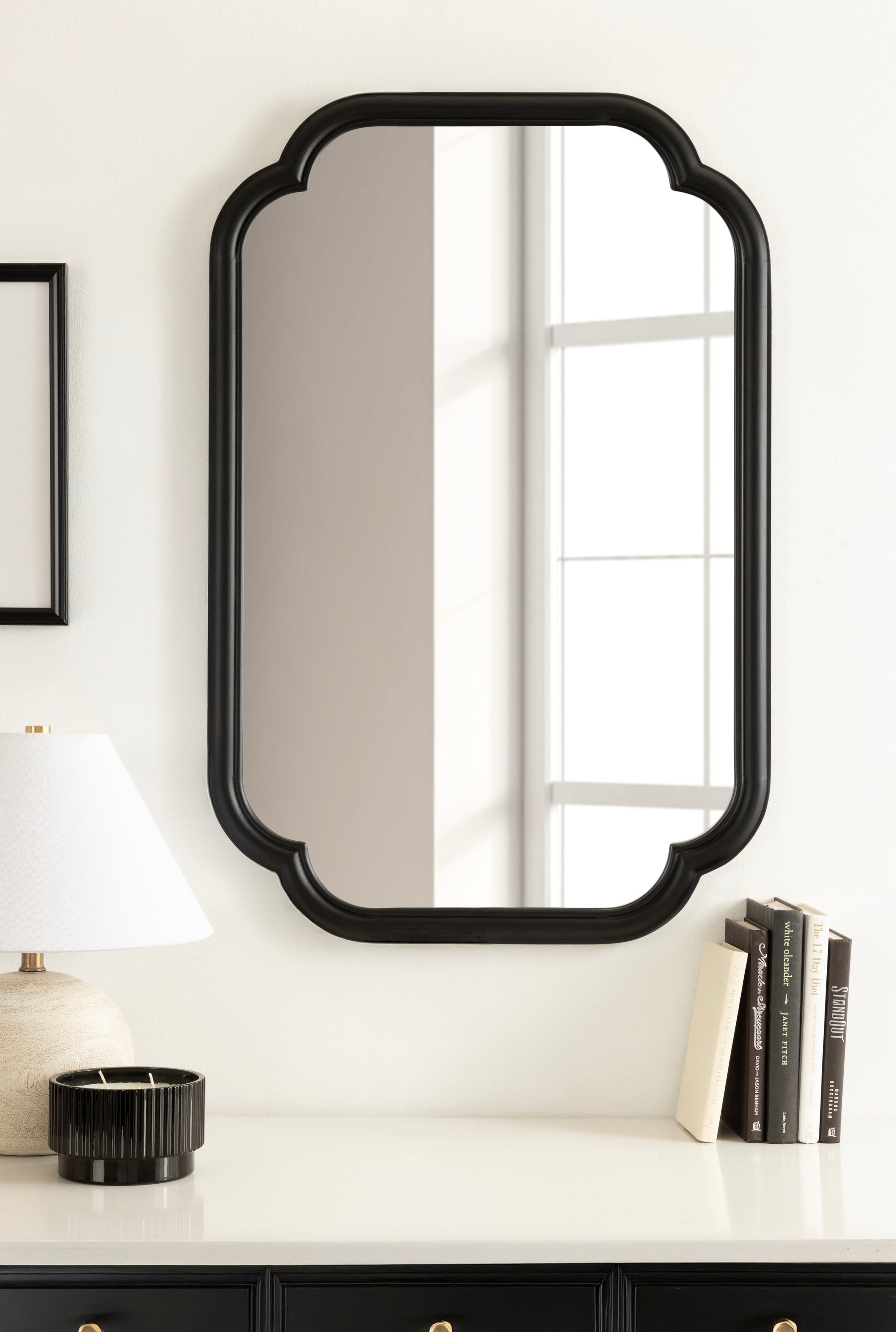 Glenby Scallop Wall Mirror